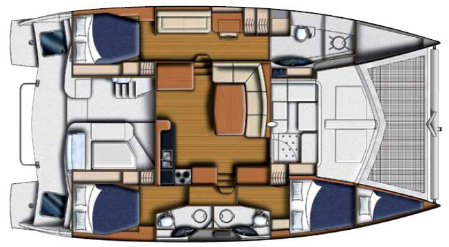 Floor plan Leopard 443