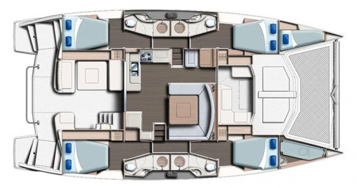 Floor plan Leopard 484